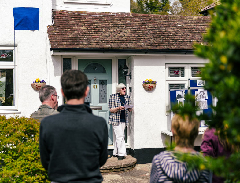Elsy Borders blue plaque&nbsp;unveiling