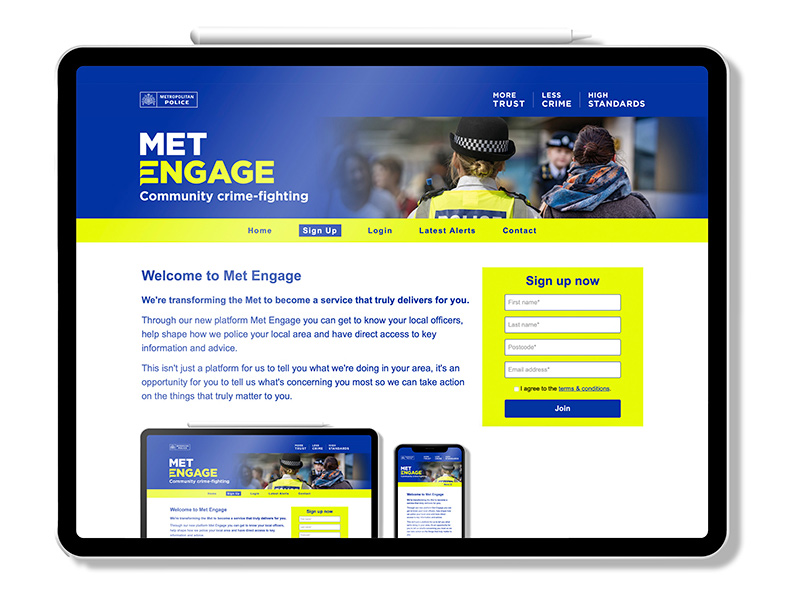 Met Engage – community crime&nbsp;fighting