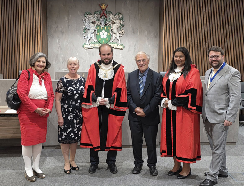 Two local heroes recognised at civic&nbsp;ceremony